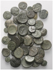 Griechische Münzen - Lots.


Unter anderem Thrakien / Thessalien.

Lot (50 Stück): Bronze; 4. - 1. Jhdt. v. Chr.

Sehr schön - fast sehr schön....