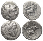 Griechische Münzen - Lots.


Alexander III. (Königreich Makedonien).

Lot (2 Stück, Silber): Drachme, 4. - 3. Jhdt. v. Chr.

Sehr schön.

Ver...