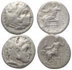 Griechische Münzen - Lots.


Alexander III. (Königreich Makedonien).

Lot (2 Stück, Silber): Drachme, 4. - 3. Jhdt. v. Chr.

Sehr schön.

Ver...