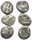 Griechische Münzen - Lots.


Xerxes I. - Dareios II. (Achaimenidisches Königreich).

Lot (3 Stück, Silber): Siglos; 5. Jhdt. v. Chr.

Schön - s...