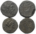 Provinzialrömische Münzen - Lots.


Antiochia / Apameia (Seleukis und Pierien).

Lot (2 Stück): Bronze; 1. Jhdt. v. Chr.

Sehr schön.

Verkau...