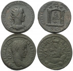 Provinzialrömische Münzen - Lots.


Antiochia (Seleukis und Pierien).

Lot (2 Stück): Bronze; 3. Jhdt. n. Chr.

Sehr schön.

Verkauft wie bes...