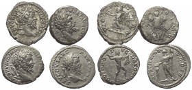 Römische Münzen - Lots. Kaiserzeit.


Lot (4 Stück, Silber): Septimius Severus Denare. Meist sehr schön, teils besser.