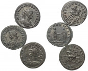 Römische Münzen - Lots. Kaiserzeit.


Lot (3 Stück): Probus Antoniniane. Sehr schön - fast vorzüglich.