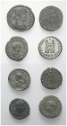 Römische Münzen - Lots. Kaiserzeit.


Lot (8 Stück): Kleinbronzen.

Unter anderem: Constans, Constantinus und Constantius. Meist sehr schön, teil...