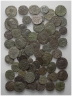 Römische Münzen - Lots. Kaiserzeit.

Lot (74 Stück): Bronzemünzen aus dem späten 3. Jh. und 4. Jh.

Unter anderem: Probus, Diocletianus, Constanti...