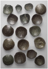 Byzantinische Münzen - Lots.


Verschiedene Herrscher.
12. - 13. Jhdt n. Chr.

Lot (17 Stück): Follis.

Fast sehr schön - fast vorzüglich.

...