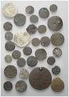 Europa - Lots.


Gemischt. Mittelalter und Neuzeit.

Lot (31 Stück, Silber/Bilon/Kupfer): verschiedene Nominale.

Einige Stücke gelocht, schön ...