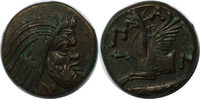 AE 314 - 310 v. Chr 
Griechische Münzen, BOSPORUS. Pantikapaion. AE 314-310 v. ...