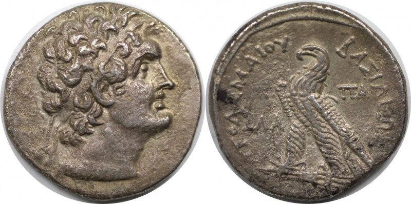 AR-Tetradrachme 180-145 v. Chr 
Griechische Münzen, AEGYPTUS. Ptolemaios VI. (1...