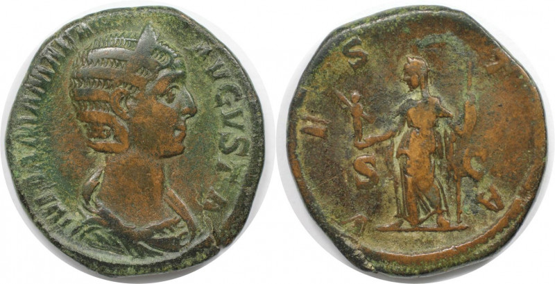 Sesterz 222 - 235 n. Chr 
Römische Münzen, MÜNZEN DER RÖMISCHEN KAISERZEIT. Ses...