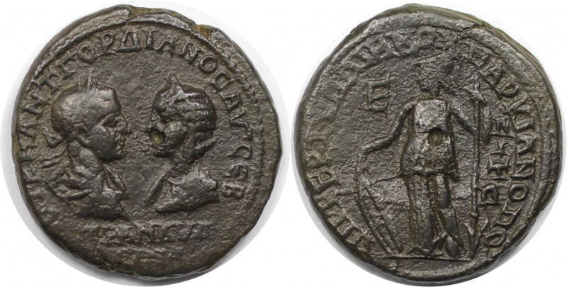 Ae 27 238 - 244 n. Chr 
Römische Münzen, MÜNZEN DER RÖMISCHEN KAISERZEIT. Moesi...