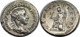 Antoninianus 240 n. Chr 
Römische Münzen, MÜNZEN DER RÖMISCHEN KAISERZEIT. Gordianus III. (238-244 n. Chr). Antoninianus 240 n. Chr. 4,25 g. 22,5 mm....
