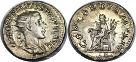 Antoninianus 240 n. Chr 
Römische Münzen, MÜNZEN DER RÖMISCHEN KAISERZEIT. Gordianus III. (238-244 n. Chr). Antoninianus 240 n. Chr. 4,56 g. 24,5 mm....