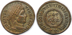 Follis 307 - 337 n. Chr 
Römische Münzen, MÜNZEN DER RÖMISCHEN KAISERZEIT. Constantinus I. (307-337 n. Chr). Follis, Ticinum. (2.88 g. 18.5 mm) Vs.: ...