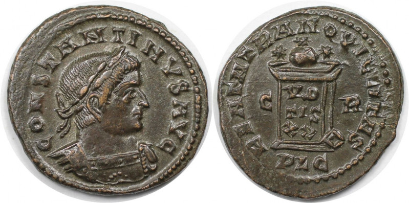 Follis 321 n. Chr 
Römische Münzen, MÜNZEN DER RÖMISCHEN KAISERZEIT. Constantin...