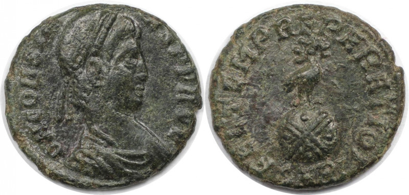 Follis 348 - 350 n. Chr 
Römische Münzen, MÜNZEN DER RÖMISCHEN KAISERZEIT. Cons...