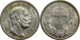 1 Korona 1915 KB
RDR – Habsburg – Österreich, KAISERREICH ÖSTERREICH. Österreich-Ungarn. Franz Joseph I. 1 Korona 1915 KB. 5,0 g. 0.835 Silber. 0.13 ...