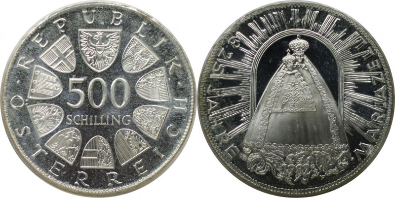 500 Schilling 1982 
RDR – Habsburg – Österreich, REPUBLIK ÖSTERREICH. 825 Jahre...