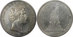 Geschichtstaler 1835 
Altdeutsche Münzen und Medaillen, BAYERN / BAVARIA. Ludwig I. (1825-1848). Denkmal für Maximilian I Josef. Geschichtstaler 1835...