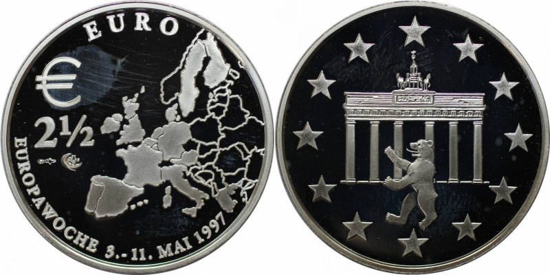 2-1/2 Euro 1997 
Deutsche Münzen und Medaillen ab 1945, BUNDESREPUBLIK DEUTSCHL...