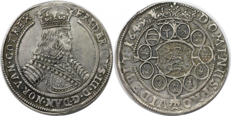 Speciedaler 1649 
Europäische Münzen und Medaillen, Dänemark / Denmark. Frederi...