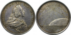 Silbermedaille 1749 
Europäische Münzen und Medaillen, Dänemark / Denmark. Frederik V. (1746-1766). Silbermedaille 1749, (spätere Prägung des 19. Jah...