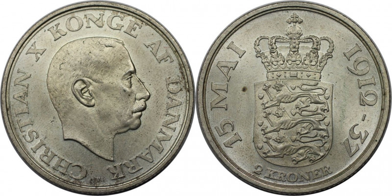 2 Kroner 1937 
Europäische Münzen und Medaillen, Dänemark / Denmark. Christian ...