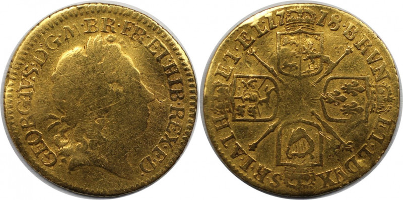 Half Guinea 1718 
Europäische Münzen und Medaillen, Großbritannien / Vereinigte...