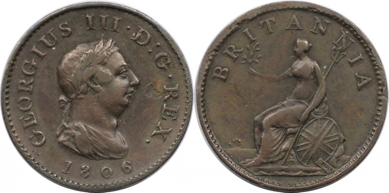 Farthing 1806 
Europäische Münzen und Medaillen, Großbritannien / Vereinigtes K...