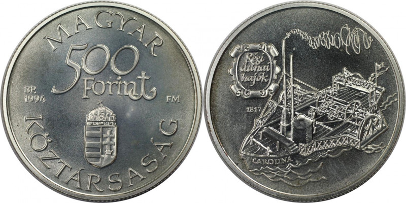 500 Forint 1994 
Europäische Münzen und Medaillen, Ungarn / Hungary. Altes Dona...