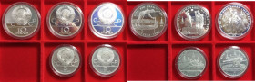 Set, 5 Münzen 1978 - 1979 
Russische Münzen und Medaillen, Lots und Sammlungen Russische Münzen und Medaillen. UdSSR und Russland. Olympische Spiele ...