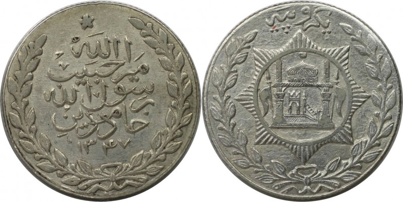 Rupee 1929 
Weltmünzen und Medaillen, Afghanistan. Habibullah Ghazi. Rupee 1929...