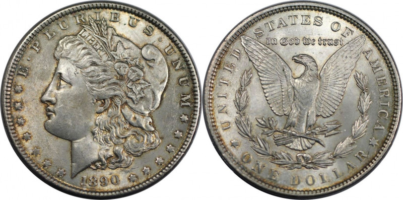 1 Dollar 1890 
Weltmünzen und Medaillen, Vereinigte Staaten / USA / United Stat...