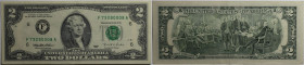 2 Dollars 1995 
Banknoten, USA / Vereinigte Staaten von Amerika, Federal Reserve Bank Notes. 2 Dollars 1995. I