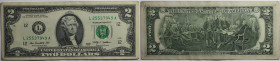 2 Dollars 2009 
Banknoten, USA / Vereinigte Staaten von Amerika, Federal Reserve Bank Notes. 2 Dollars 2009. I
