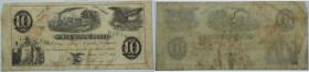 10 Cents Banknote 1861 
Banknoten, USA / Vereinigte Staaten von Amerika, Obsolete Banknotes. Manchester, New Jersey. S. W. & W. A. Torrey. June 15, 1...