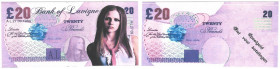20 Pounds ND 
Banknoten, Fantasy Spielgeld / Fantasy play money. Lavigne. 20 Pounds. Unc