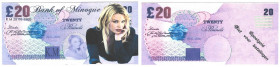 20 Pounds ND 
Banknoten, Fantasy Spielgeld / Fantasy play money. Minogue. 20 Pounds. Unc