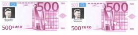 500 Euro ND 
Banknoten, Fantasy Spielgeld / Fantasy play money. Serie Fußballhelden. 500 Euro. Unc