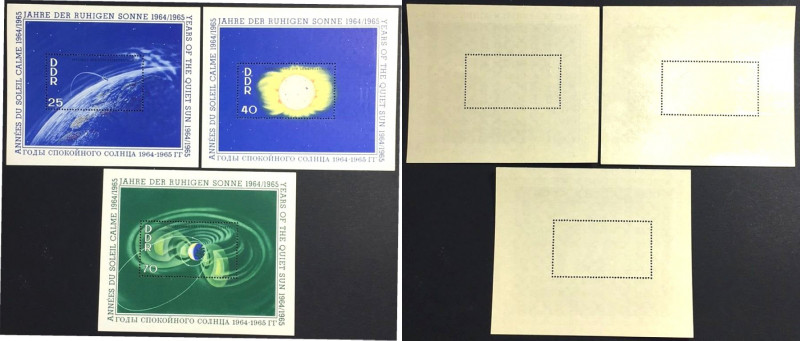 Block 20-22 1964 
Briefmarken / Postmarken, Deutschland / Germany. DDR. Interna...