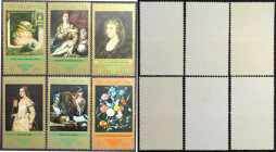 Set 6 Stück 1973 
Briefmarken / Postmarken, Deutschland / Germany. DDR. Dresdner Gemäldegalerie Alte Meister. Set 6 Stück 1973. Mich.-Nr.: 1892-1897....