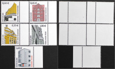 Set 5 Stück 2002 
Briefmarken / Postmarken, Deutschland / Germany. BRD. Sehenswürdigkeiten. Set 5 Stück 2002. Mich.-Nr.: 2298-2302. **
