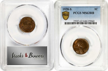 1928-S Lincoln Cent. MS-63 RB (PCGS).
PCGS# 2592. NGC ID: 22CT.
Estimate: $0.00- $0.00
