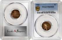 1940 Lincoln Cent. Proof-65 RD (PCGS).
PCGS# 3347. NGC ID: 22L7.
Estimate: $0.00- $0.00