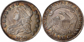 1830 Capped Bust Half Dollar. O-117. Small 0. AU-55 (PCGS).
PCGS# 39828. NGC ID: 24FU.
Estimate: $0.00- $0.00