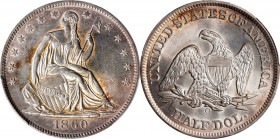 1860-O Liberty Seated Half Dollar. Unc Details--Cleaned (PCGS).
PCGS# 6300. NGC ID: 24J4.
Estimate: $0.00- $0.00