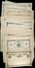 Lot of (71) Confederate Bonds. Act of August 19, 1861. Very Good to Fine.
A monster grouping of 71 bonds from the Act of August 19th, 1861. Various d...