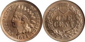 1864 Indian Cent. Copper-Nickel. MS-63 (PCGS). OGH.
PCGS# 2070. NGC ID: 227K.
Estimate: $0.00- $0.00