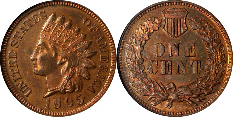 1905 Indian Cent. Proof-63 RB (ANACS). OH.
PCGS# 2403. NGC ID: 22AU.
Estimate:...